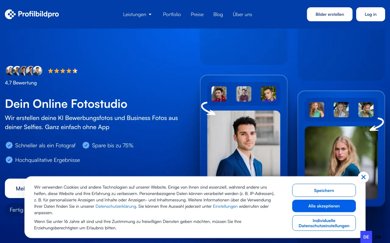 ProfilbildPro — preview screenshot