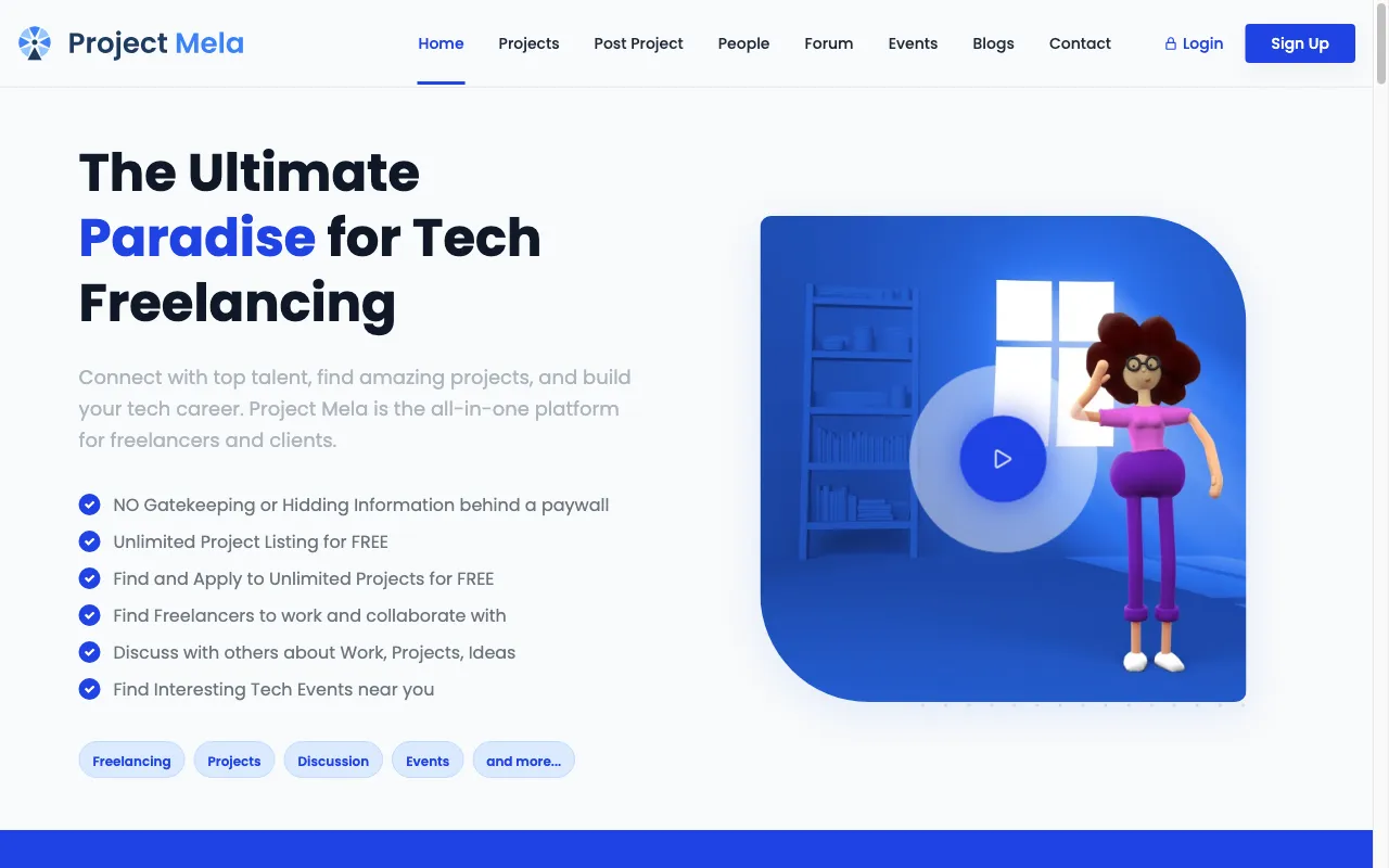 Project Mela — preview screenshot