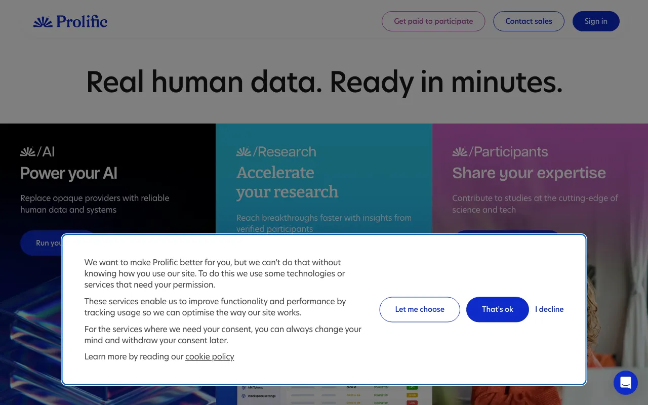 prolific.co — preview screenshot