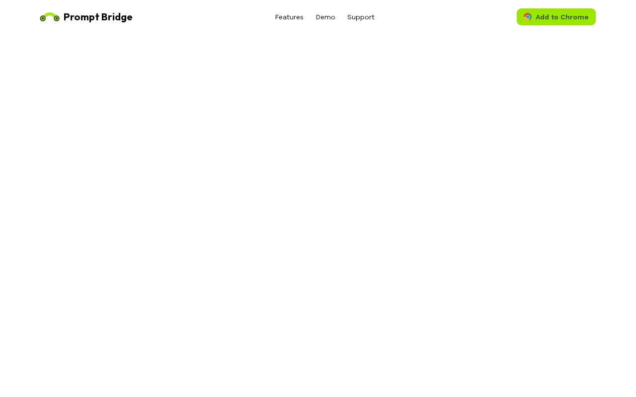 Prompt Bridge — preview screenshot