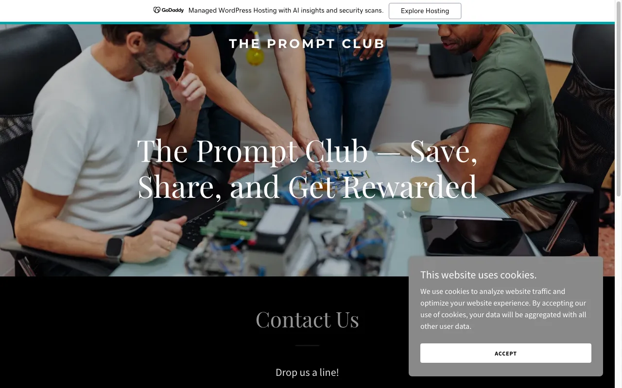 Prompt Club — preview screenshot