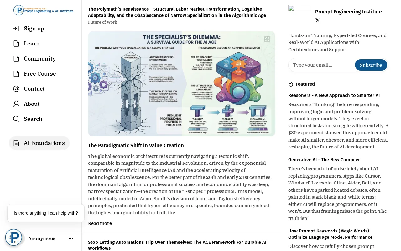 Prompt Engineering Institute  — preview screenshot