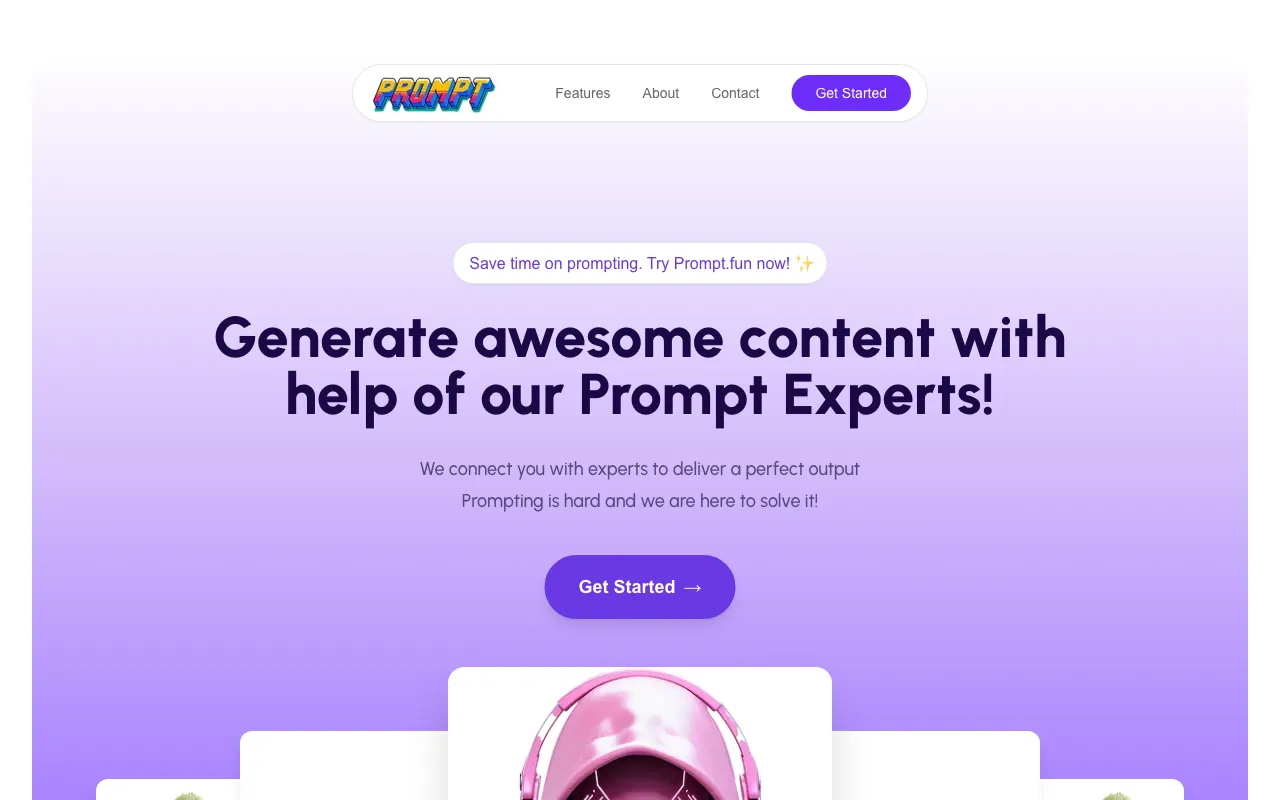 Prompt.fun — preview screenshot