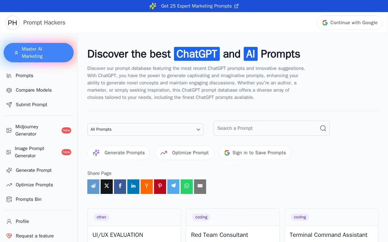 Prompt Hackers — preview screenshot