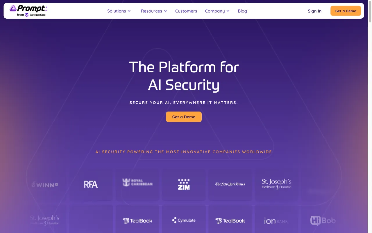 Prompt Security — preview screenshot