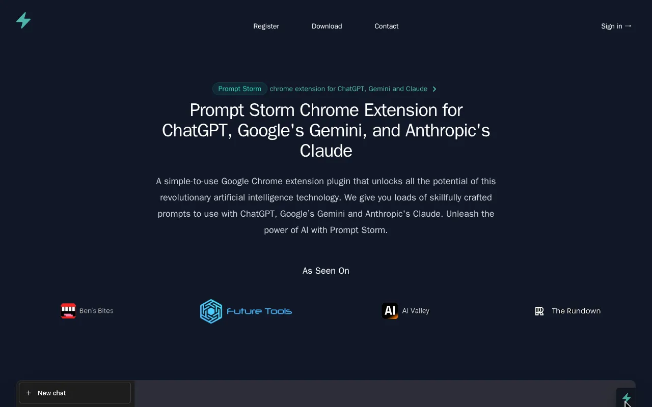 Prompt Storm — preview screenshot