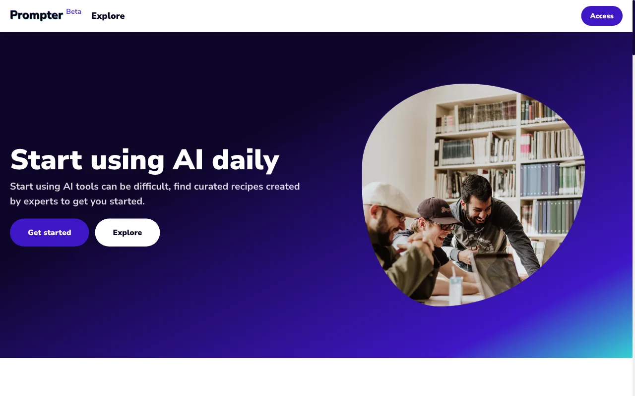 Prompter Company — preview screenshot