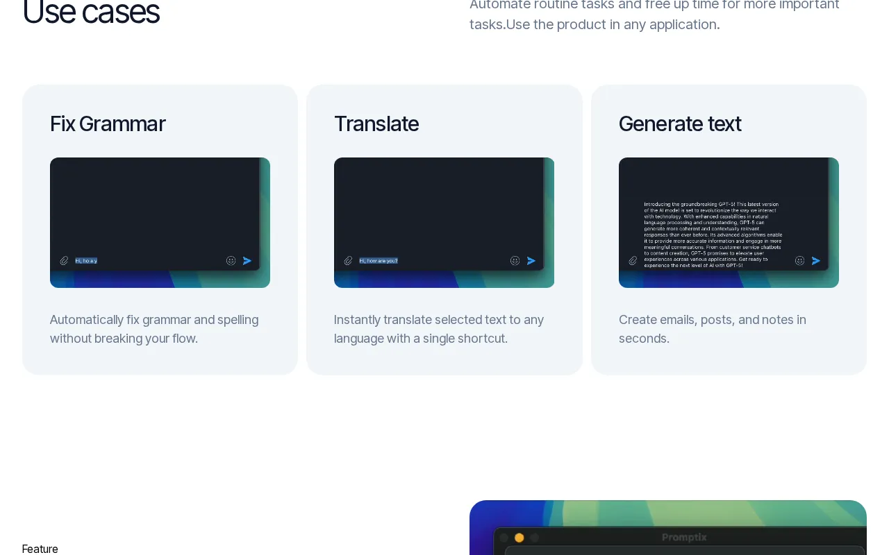 Promptix — preview screenshot