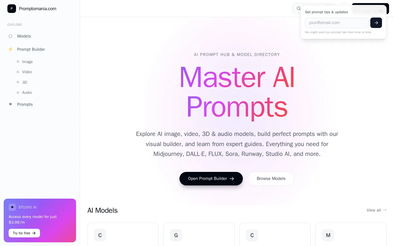 Promptomania — preview screenshot