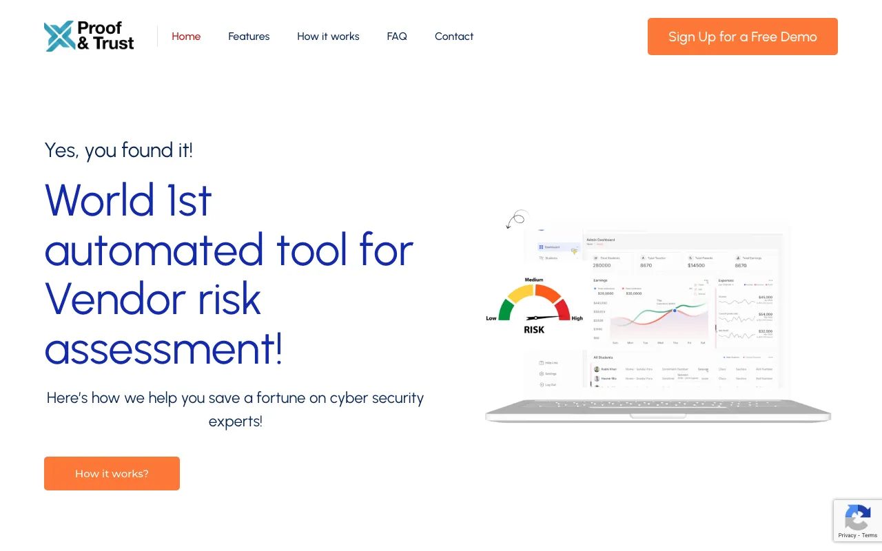 Proof&Trust — preview screenshot