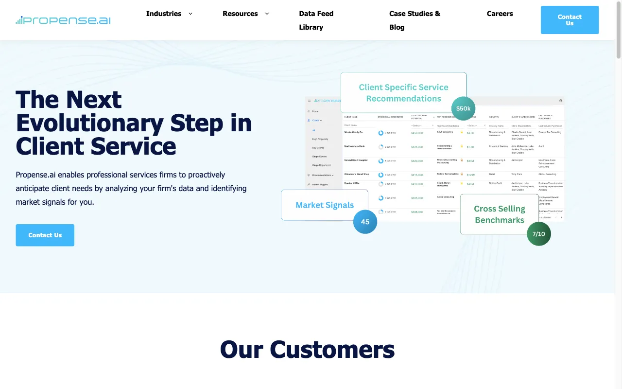 Propense.ai — preview screenshot