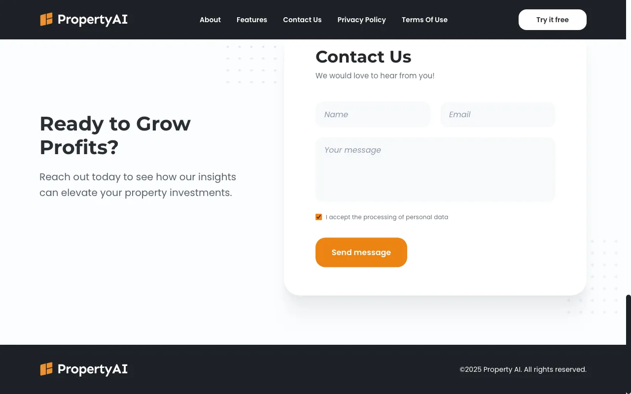 Property AI — preview screenshot