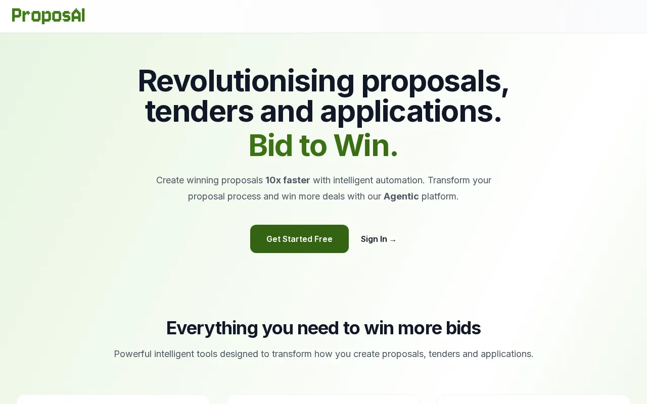ProposAI — preview screenshot