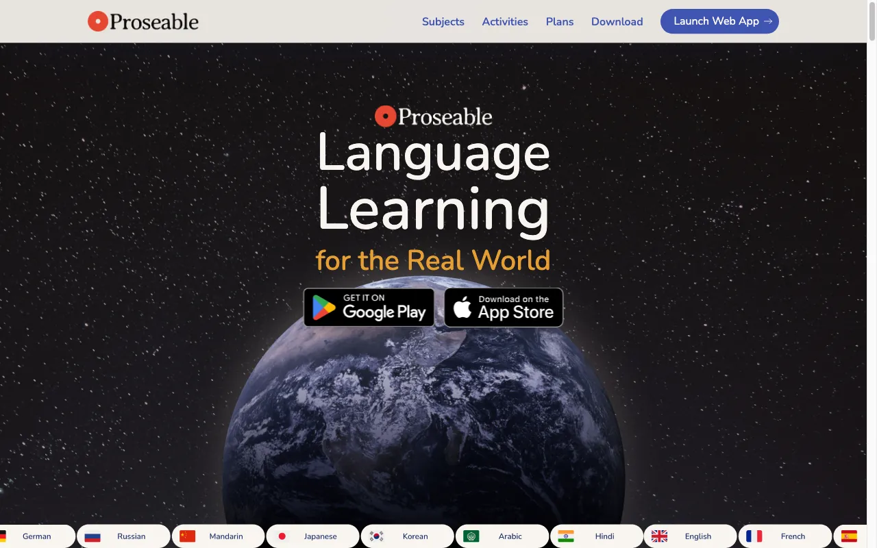 ProseAble — preview screenshot