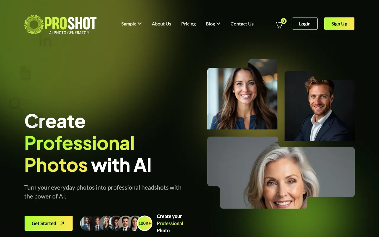 proshot.app — preview screenshot