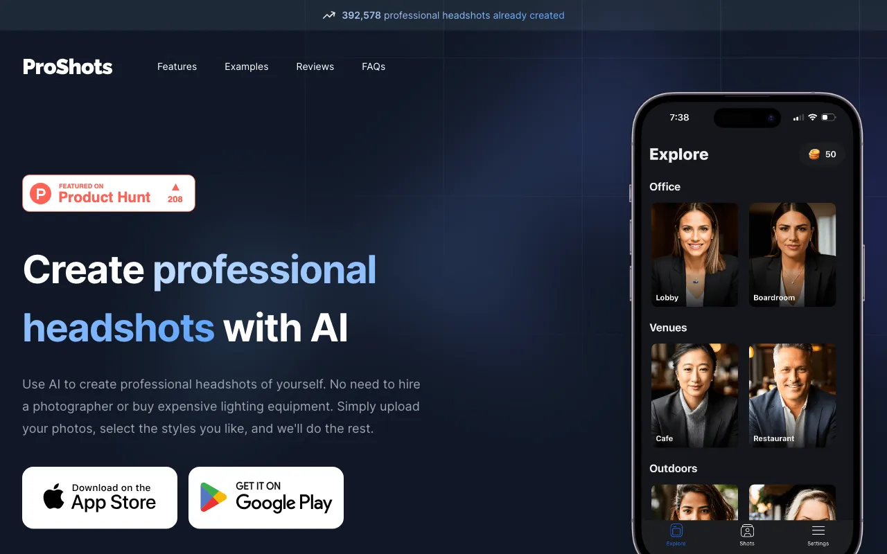 ProShots — preview screenshot
