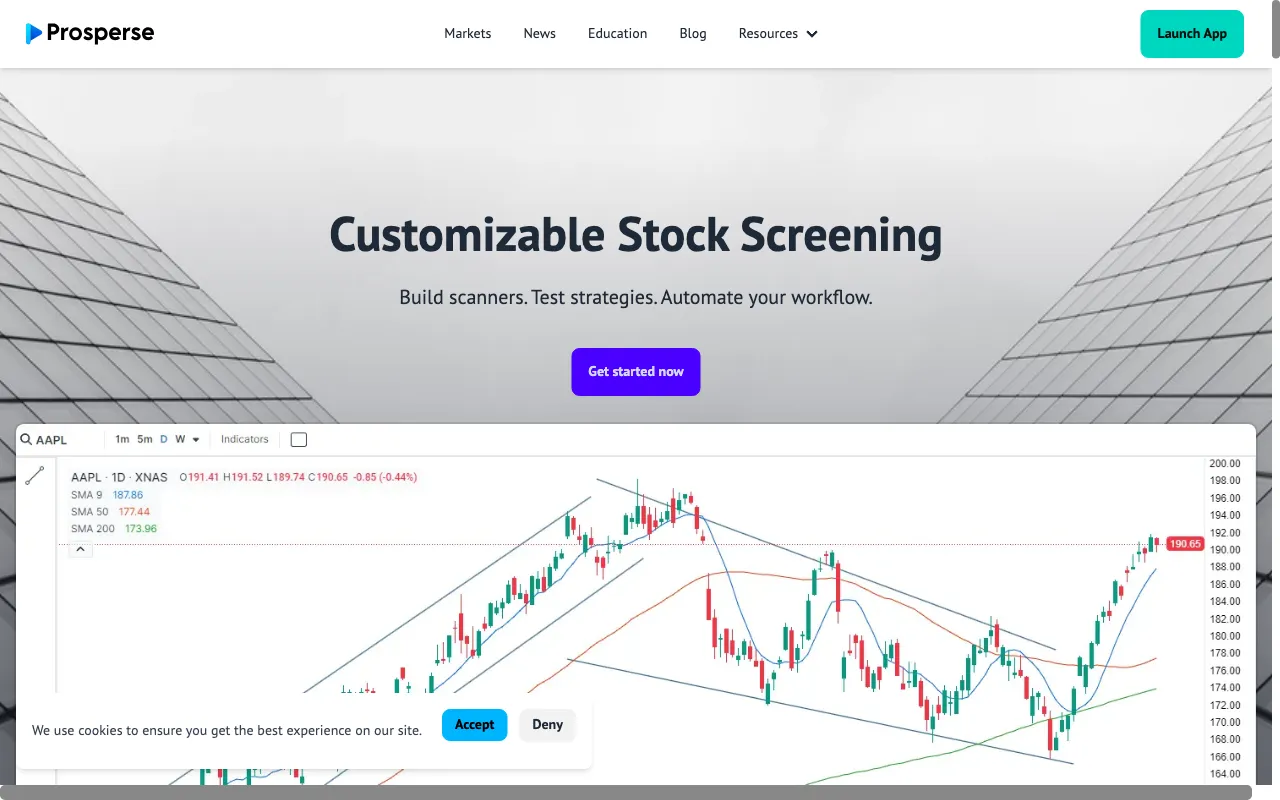 Prosperse — preview screenshot