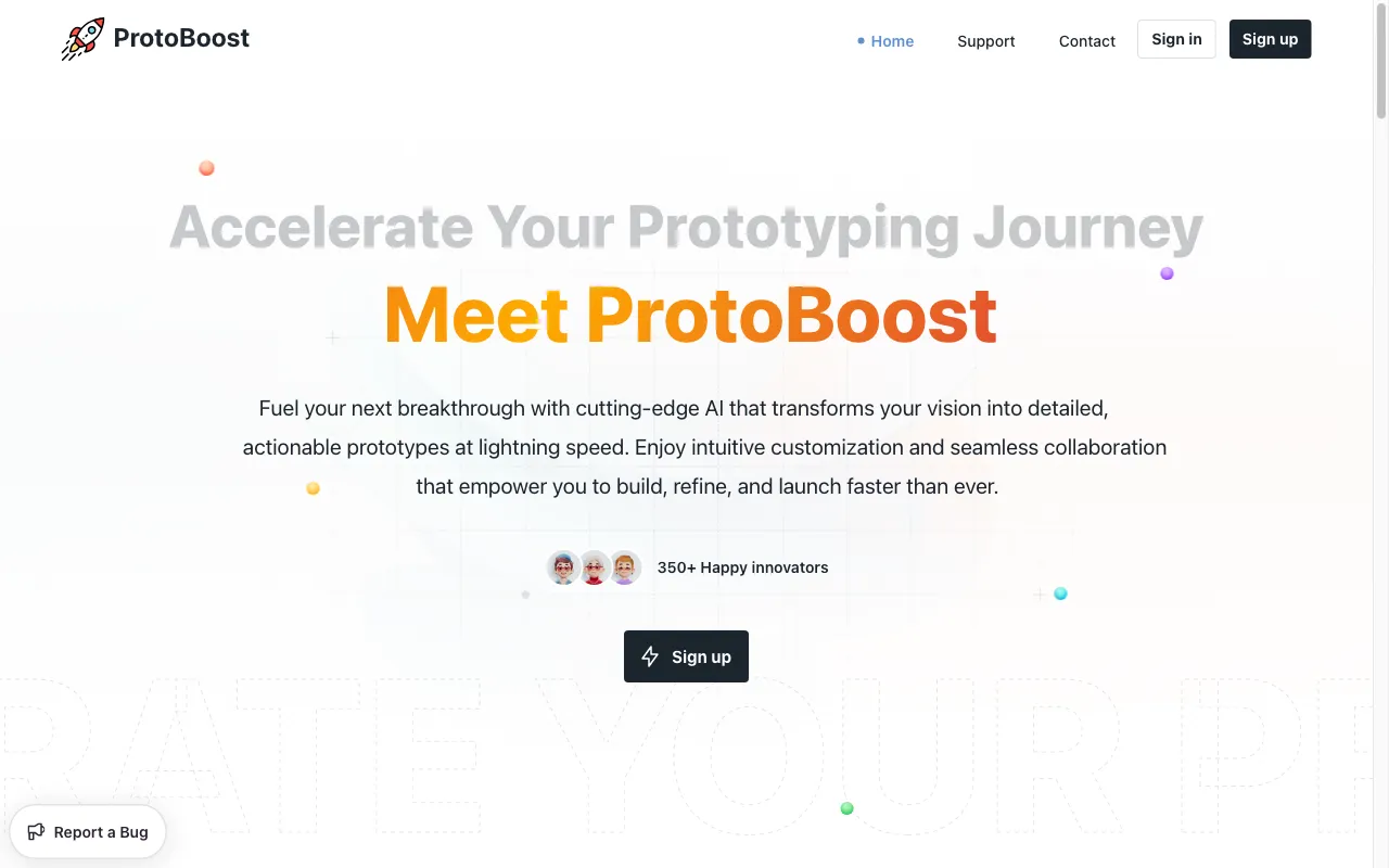 ProtoBoost.ai — preview screenshot