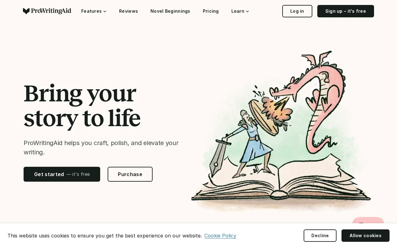 ProWritingAid — preview screenshot
