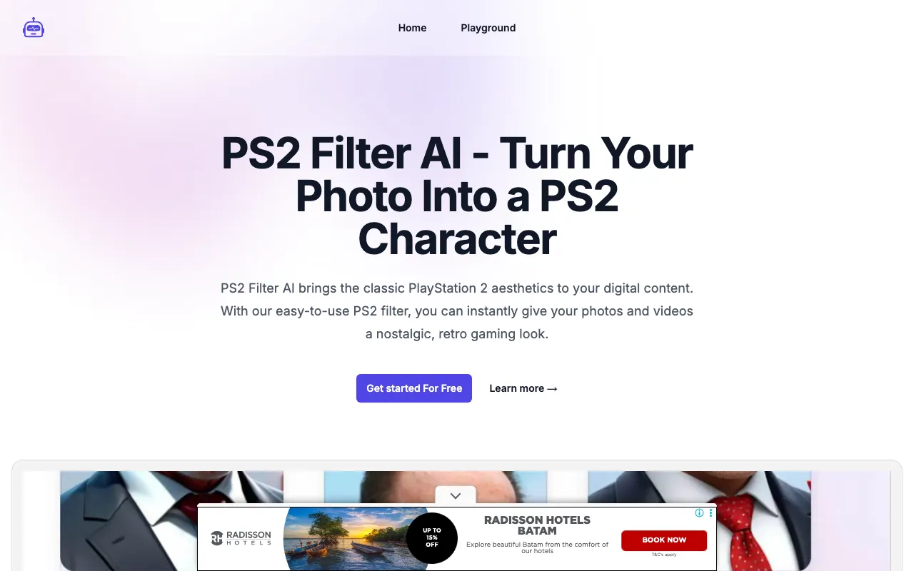 ps2filter.net — preview screenshot
