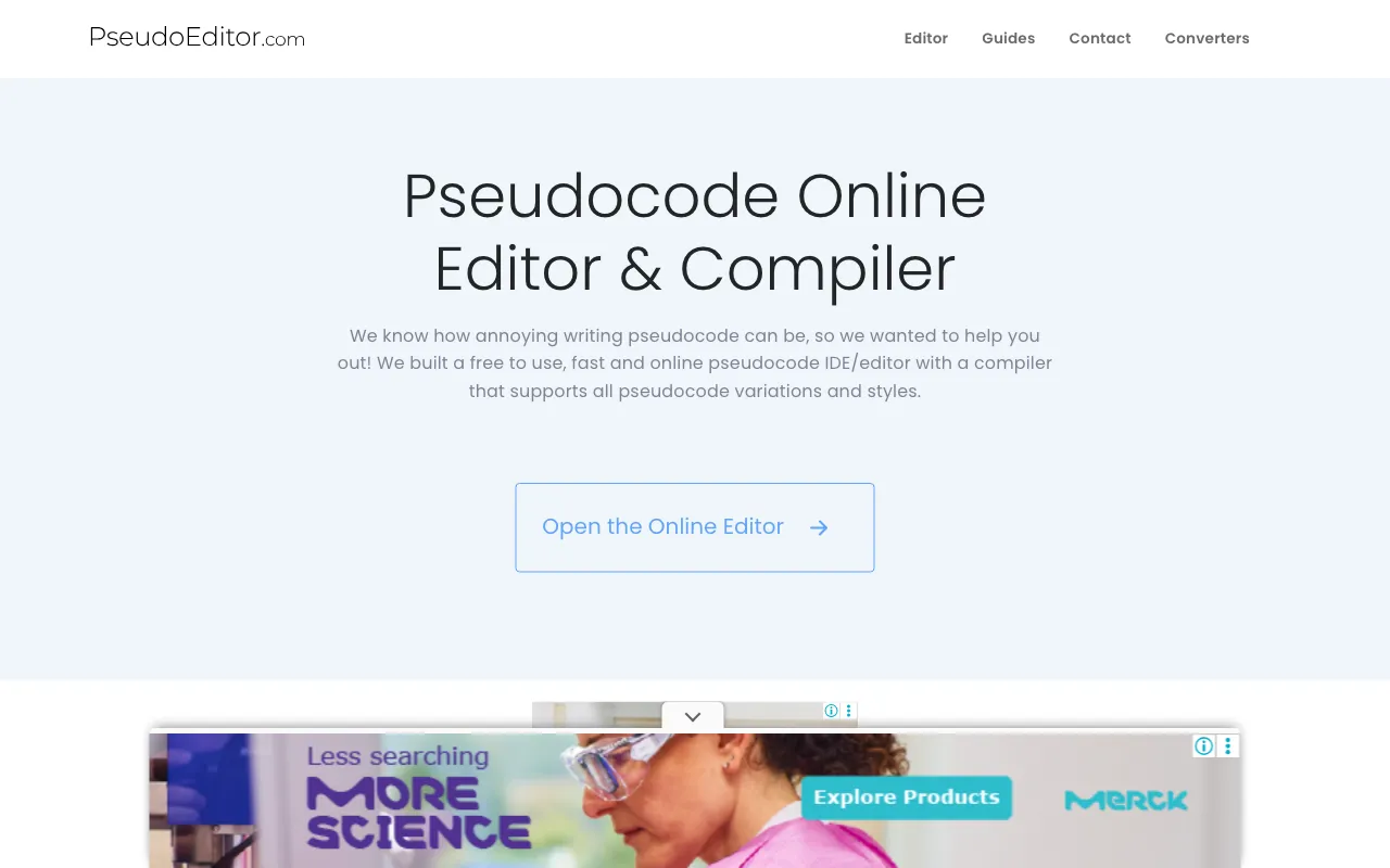 PseudoEditor — preview screenshot