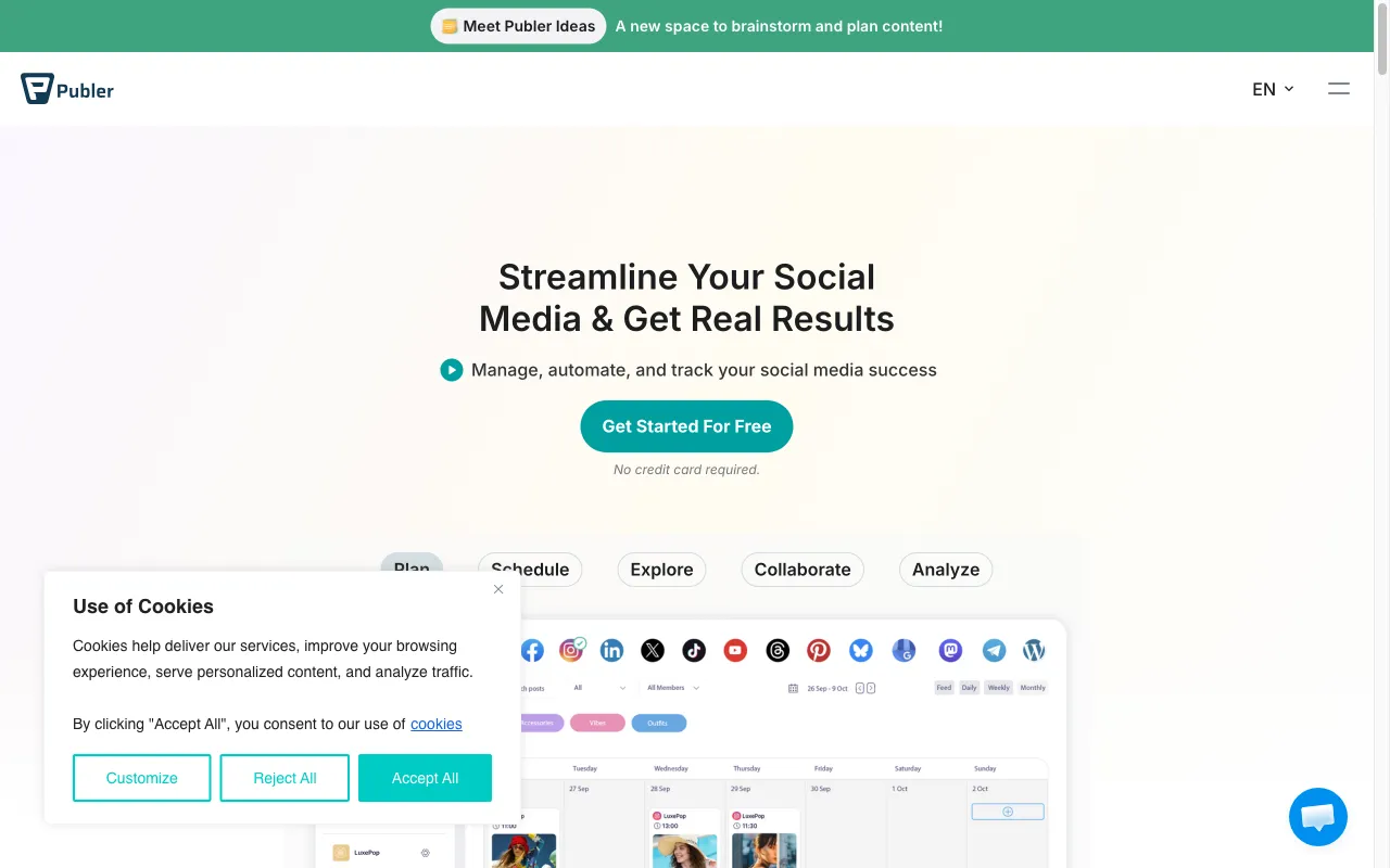 Publer — preview screenshot