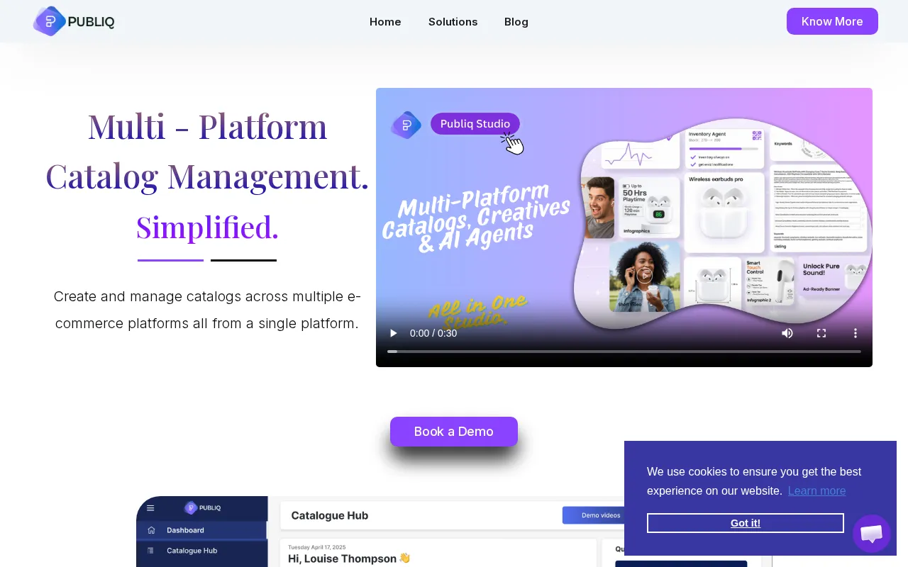 Publiq Studio — preview screenshot