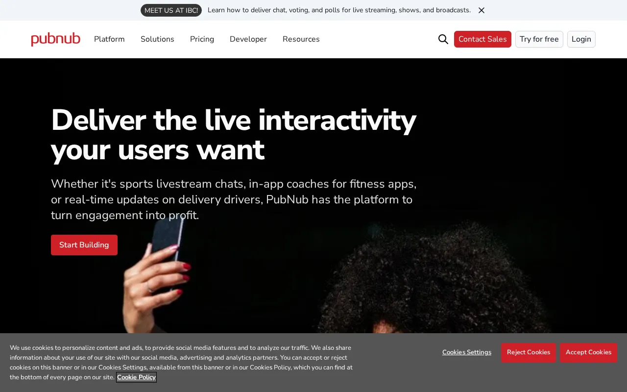 Pubnub — preview screenshot