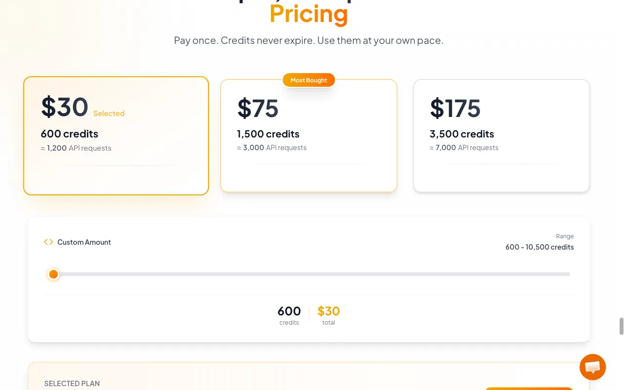 PulpMiner — pricing page