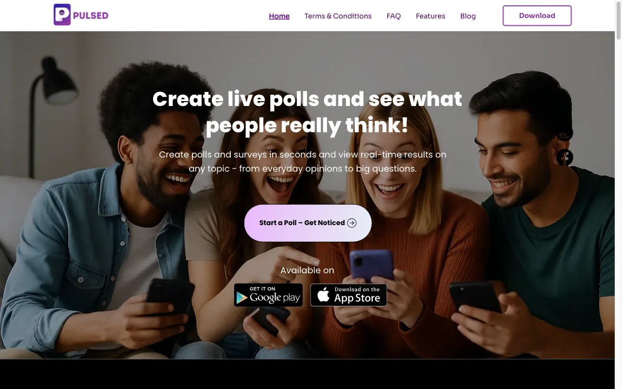 Pulsed — preview screenshot