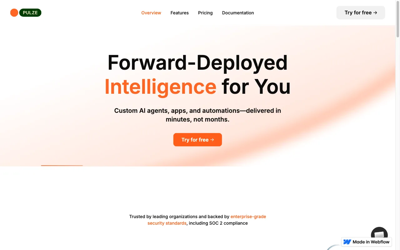 Pulze — preview screenshot