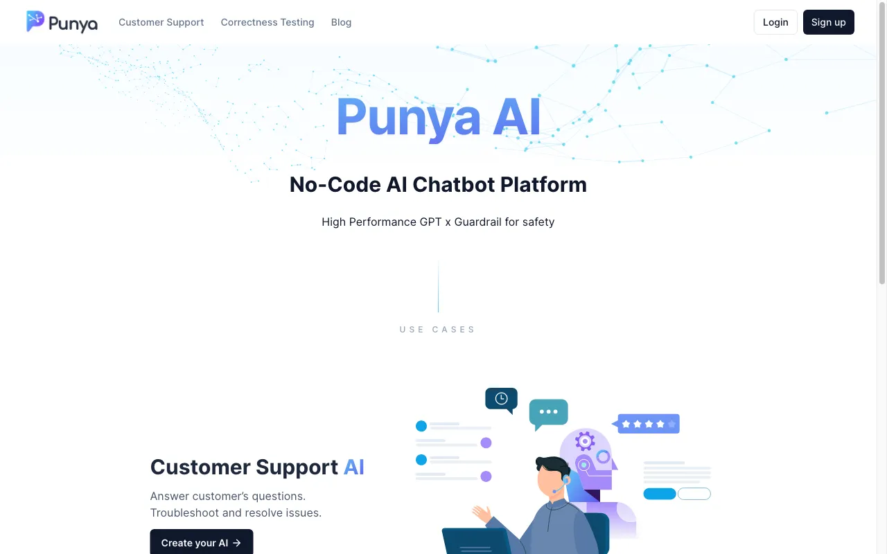 Punya AI — preview screenshot