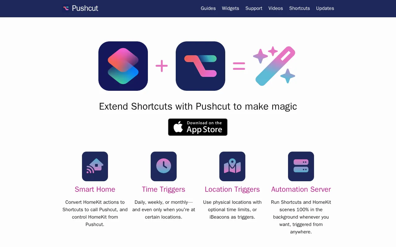 Pushcut — preview screenshot