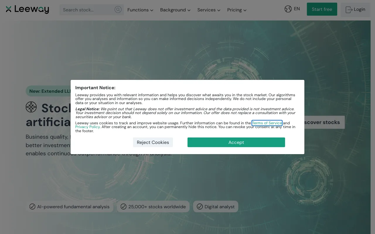 PWP Leeway — preview screenshot