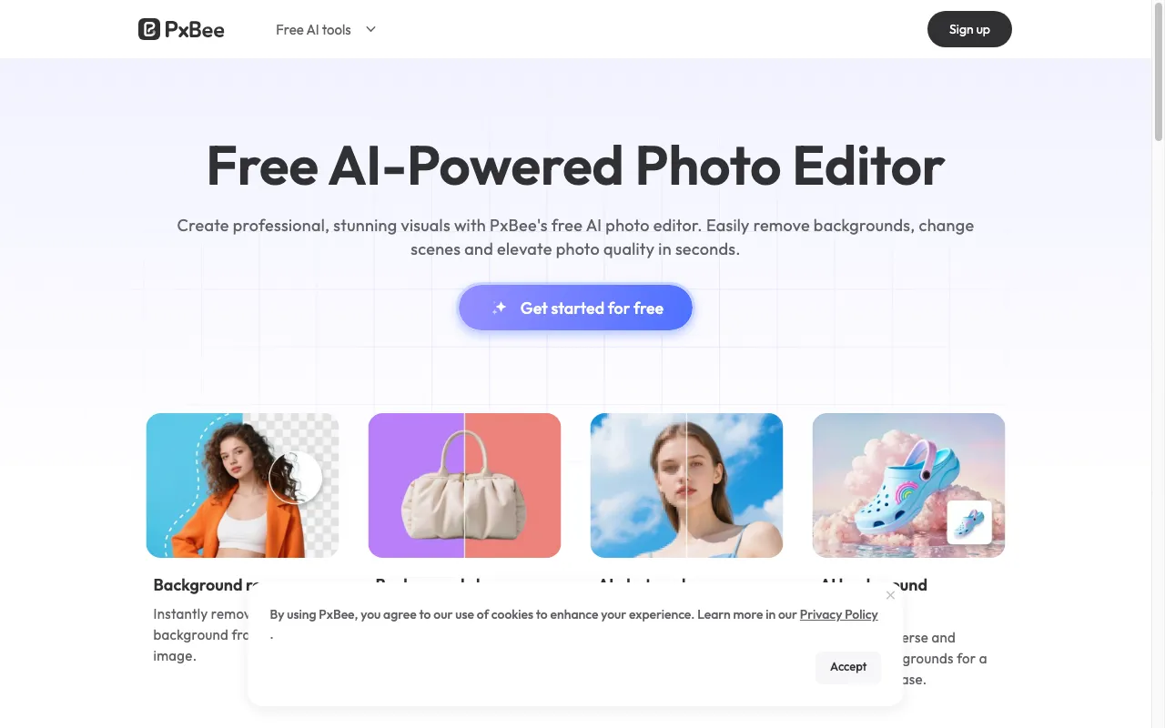 PxBee — preview screenshot