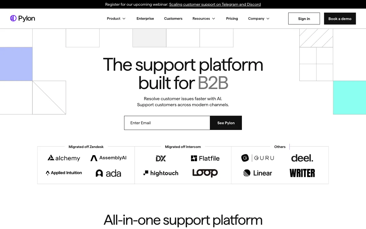 Pylon — preview screenshot