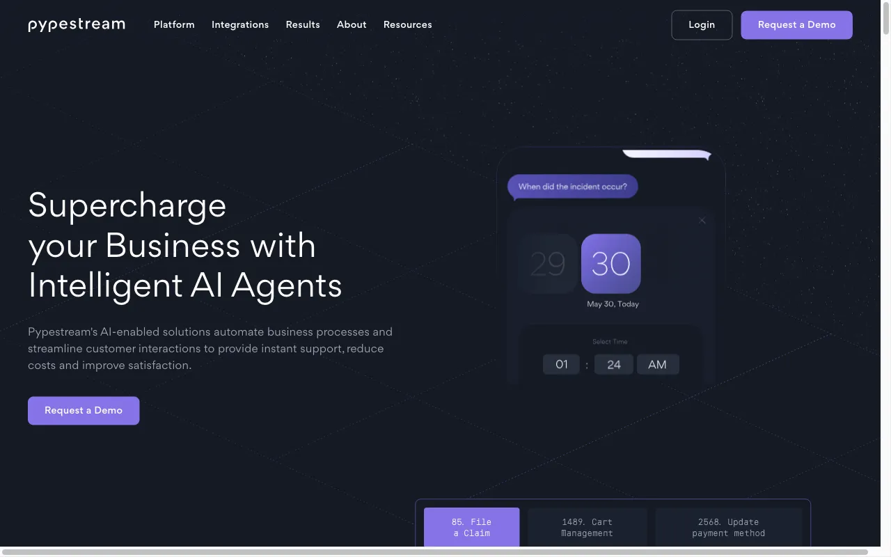 Pypestream — preview screenshot