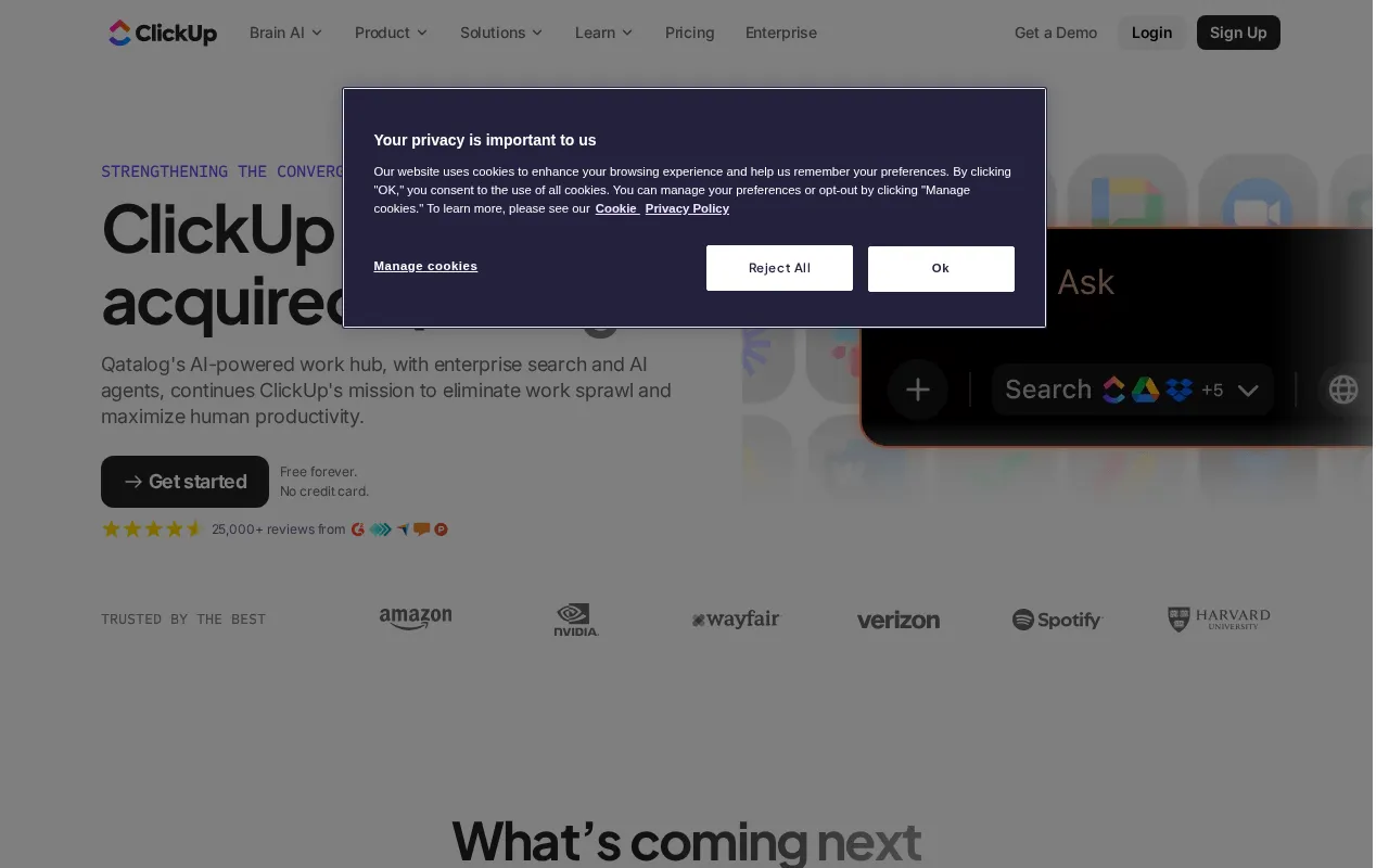 ClickUp — preview screenshot
