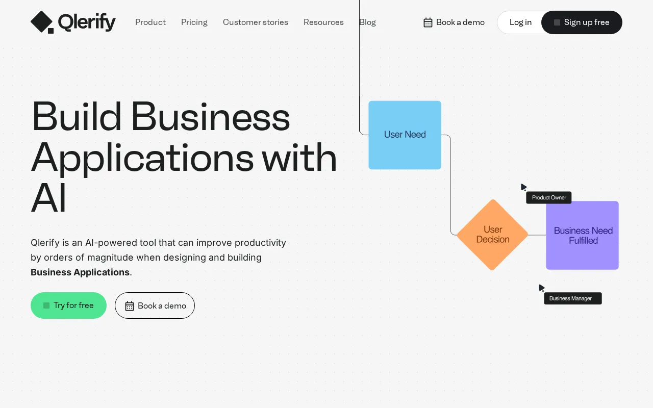 Qlerify — preview screenshot