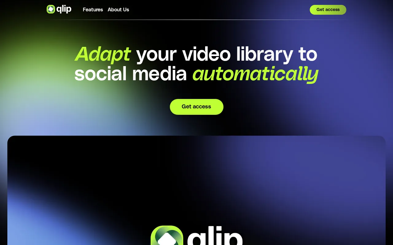 Qlip.ai — preview screenshot