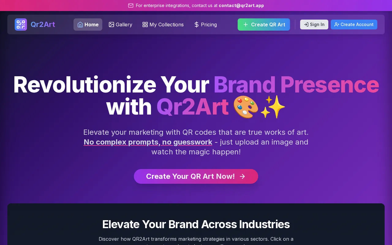 Qr2Art — preview screenshot