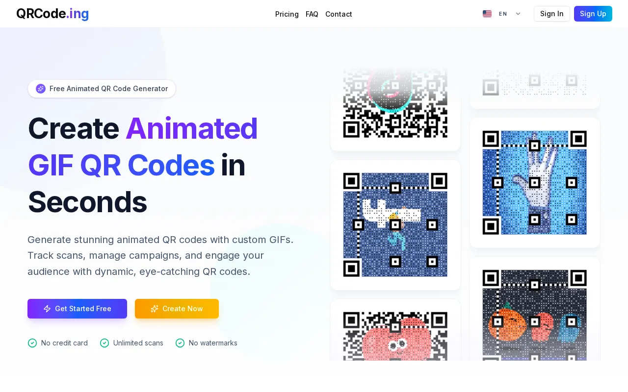 QRCode.ing — preview screenshot