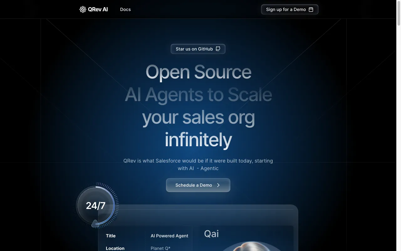 QRev AI — preview screenshot