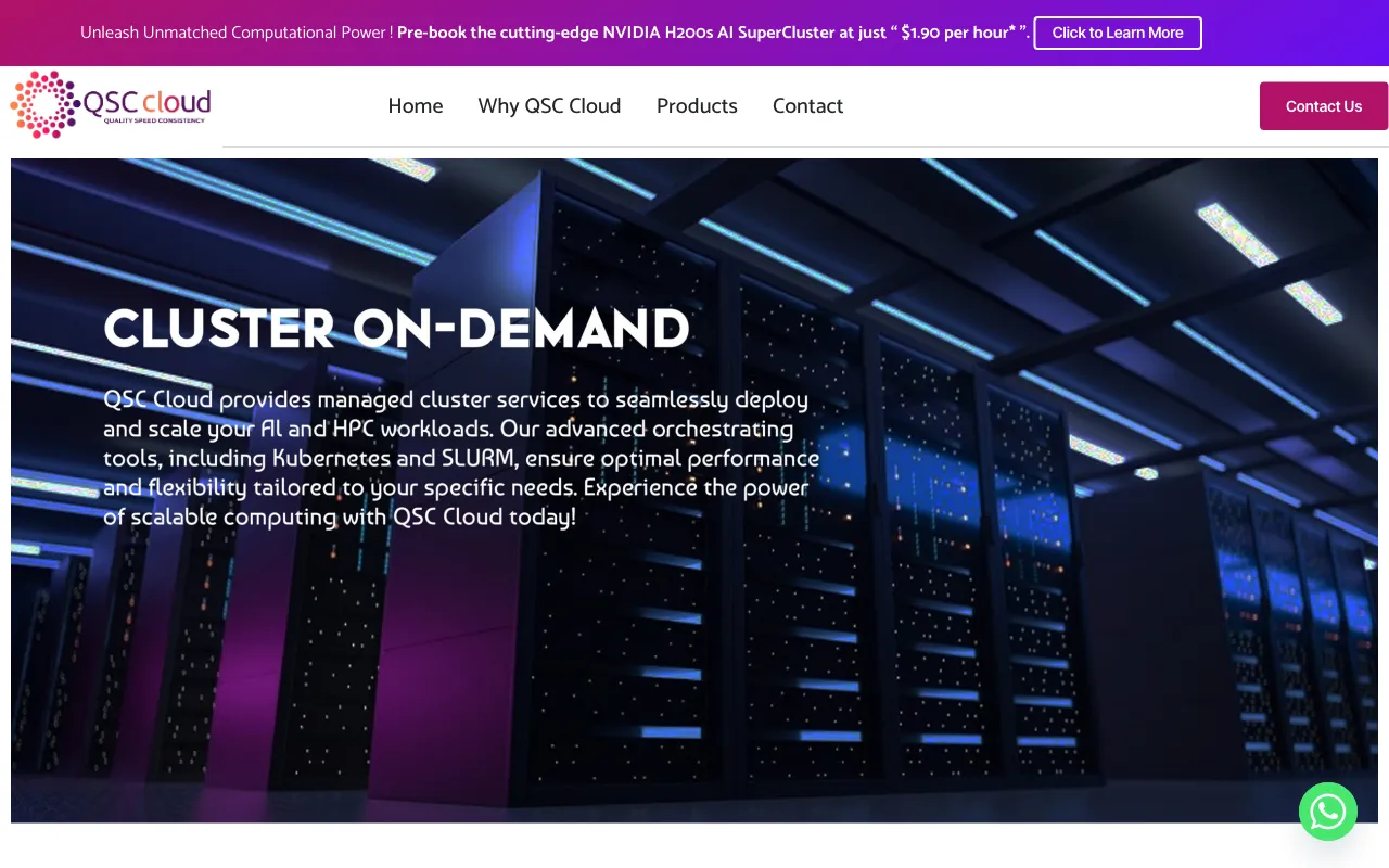 QSC Cloud — preview screenshot