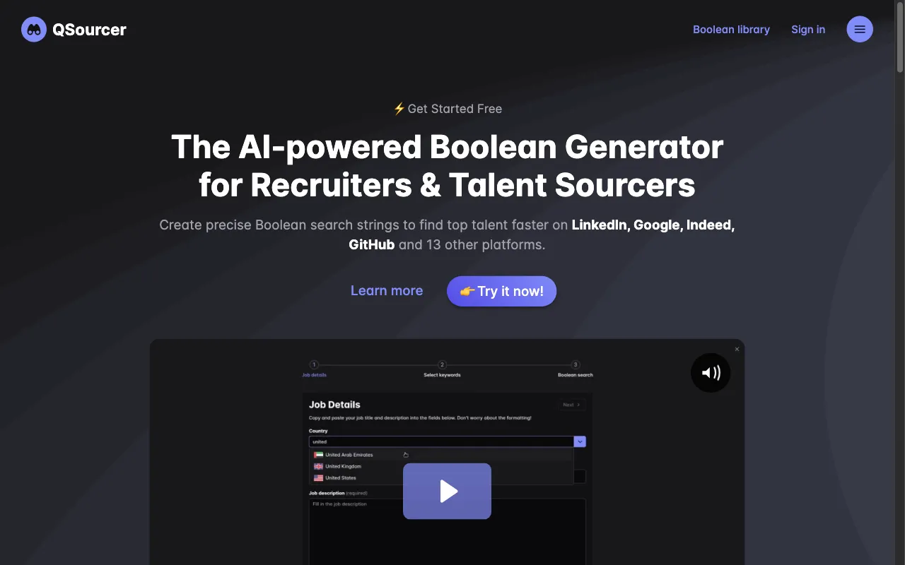 QSourcer — preview screenshot