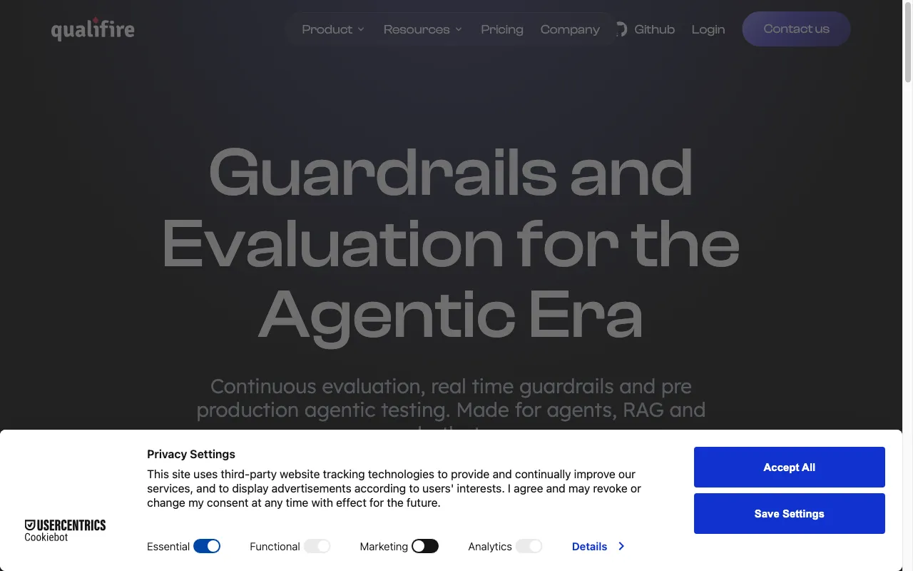 Qualifire — preview screenshot