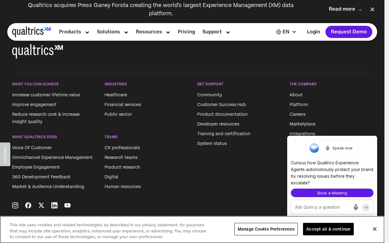 Qualtrics — preview screenshot