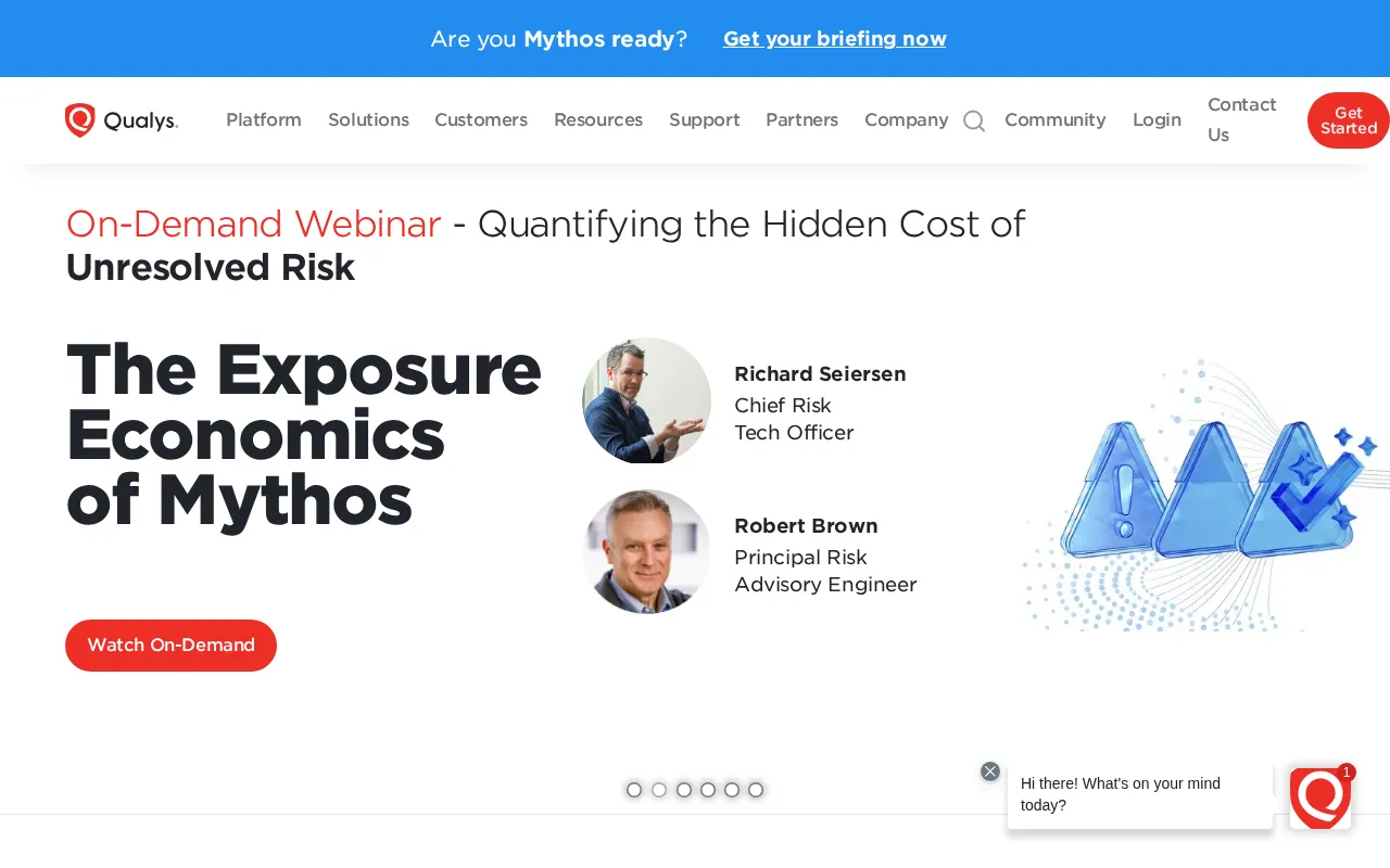 Qualys — preview screenshot