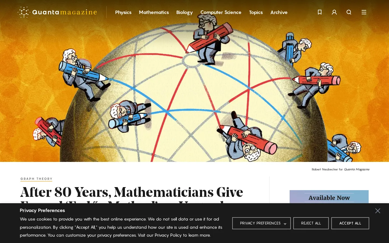 Quanta Magazine — preview screenshot