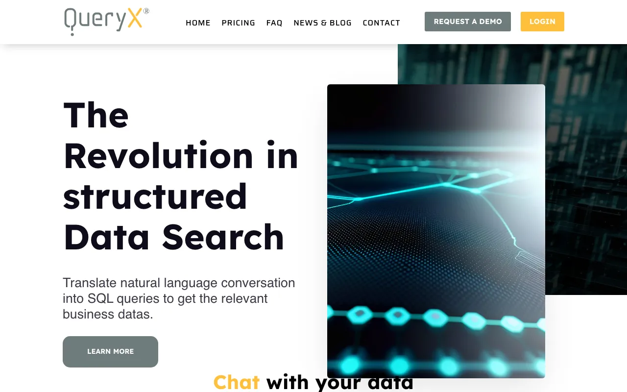 QueryX — preview screenshot